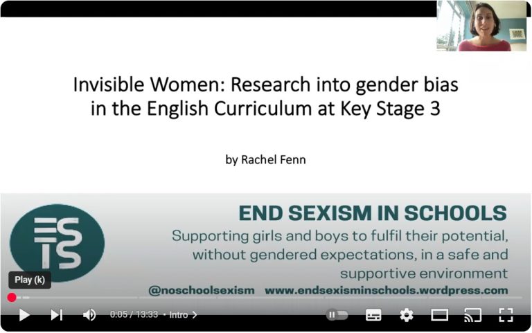 Rachel speaks at the Women Ed conference